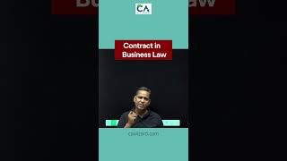 What is Contract in Business Law  Learn the Concept of Contracts  CAWizardOfficial [upl. by Ortensia]