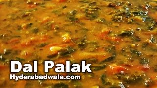 Dal Palak Recipe Video  How to Make Spinach and Lentil Curry  Easy amp Simple Hyderabadi Food [upl. by Garek]