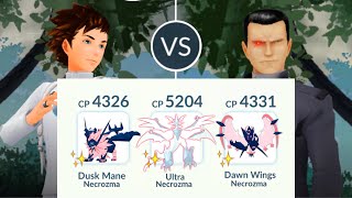 Defeating the Boss Giovanni with ULTRA LIGHT TRIO in Pokemon GO [upl. by Roque]