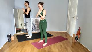 15 min Yoga from Mady Morrison  Erden und Aufblühen  No Hands [upl. by Kieran478]