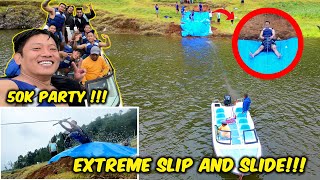 50k PARTY  EXTREME SLIP AND SLIDE [upl. by Curt]