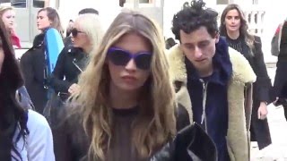 Stella MAXWELL  Paris 3 march 2016 Fashion Week show Balmain mars [upl. by Mirak131]