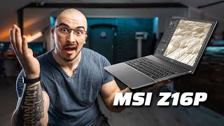 Is This A Laptop For Creators  MSI Creator Z16P [upl. by Mastic935]