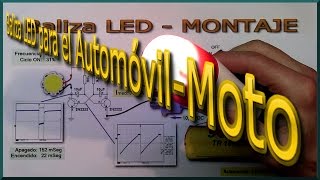 ✅ Baliza LED para el AutomóvilMoto  JRPM [upl. by Mair]