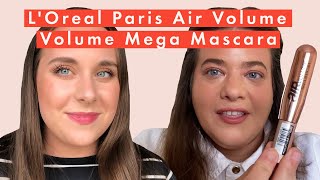 LOreal Paris Air Volume Mega Mascara Review  Beauty Lab  Cosmopolitan UK [upl. by Per]