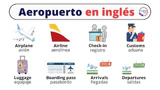 Vocabulario del aeropuerto en inglés [upl. by Ahsinik]