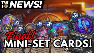 Death Knight and Warlock Cards FINAL Hearthstone Mini Set Reveals [upl. by Ainafets]