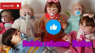 BEBÊS REBORNS DE COLEÇÃOREBORNS BABIES COLLECTION [upl. by Idnahr324]