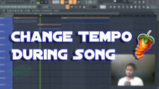 How to Change Tempo Throughout Song  Automate BPM FL Studio 20 [upl. by Wehhtam]