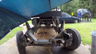 Pt 4 “Steering Box Is Right In The Way” 91 F350 Cat 3126 Swap [upl. by Adallard]