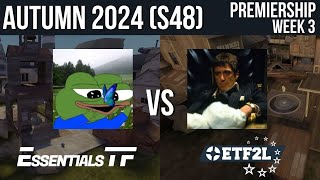 ETF2L 6v6 Autumn 2024 S48 Premiership Week 3 sammakot vs Danish Tyrant Regime [upl. by Eitsim]