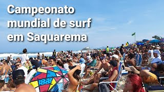 Campeonato mundial de surf em Saquarema 2024 [upl. by Catlaina]