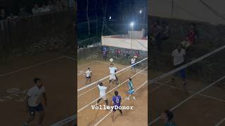 Rally 😱power jump serve😲Defence😳 volleyball volleydonor volley shorts viralvideo football [upl. by Mutz]