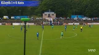 Kilsyth Rangers 1 v 0 Ants  Extended Highlights [upl. by Katz]