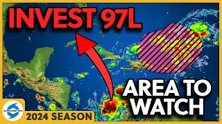 Rafael will impact Jamaica the Cayman Islands Key West and Cuba Future Storm Rafael Invest 97L [upl. by Reitrac430]