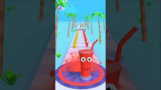 Funny Juice 🥤 Run 3D Real Gameplay Maza Lay lo 😂 shorts gaming youtubeshorts [upl. by Haldi]