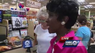 Shoppers pack into Sprouts new location at 96th Nall [upl. by Filmer]