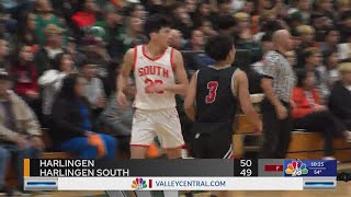 Harlingen edges rival Harlingen South on the hardwood 5049 [upl. by Peta884]