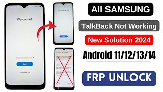 Finally New Solution 2024  All Samsung FRP Bypass Android 11121314 Without Pc  No Tool [upl. by Reichel]