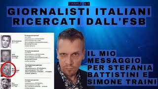 Mandato di arresto russo per 2 giornalisti della RAI Il mio videomessaggio [upl. by Neras800]