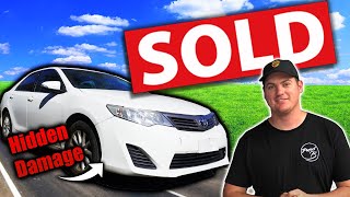 Is This the EASIEST Car Flip Ever Auction Toyota Camry Challenge [upl. by Allain]