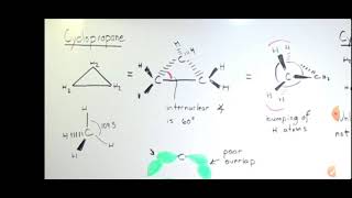 cyclopropane conformational analysis [upl. by Amasa]