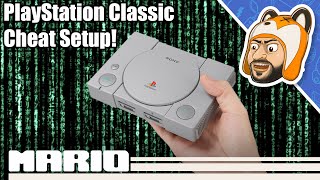 How to Use RetroArch Cheats on a PlayStation Classic [upl. by Yacov]