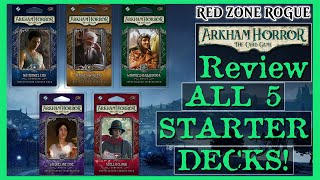 Investigator Starter Decks Review ► Arkham Horror the Card Game [upl. by Benton477]