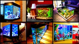 Unique amp Elegant Fish Aquarium Designs To Level Up Your Home Functionality  Home Decoration Place [upl. by Letha]