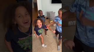 Dad catches kids eating big candy worm 🪱 shorts [upl. by Eednak]