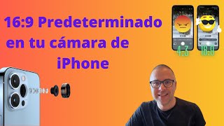 Como preestablecer tu cámara de iPhone a resolución 169 en vez de 43 [upl. by Bathsheb890]