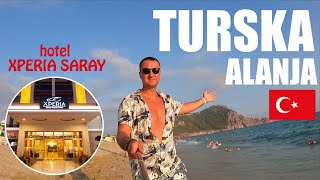 Letovanje u Alanji Turska hotel XPERIA SARAY BEACH VLOG 2022 HD [upl. by Benioff942]