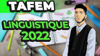 Linguistique Sémantique ✅ TAFEM 2023 🔥  Correction complète et 100 Correcte 📚 Préparation ENCG [upl. by Teevens]