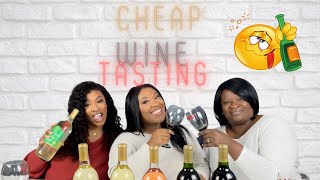 Taste Test  Trying Cheap Wine From Walmart [upl. by Erlinna]