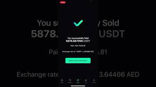 Withdrawing USDT from BitOasis to my Dubai bank account [upl. by Luckin]