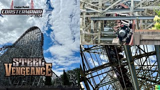 Steel Vengeance Coastermania 2024 Photo Tour [upl. by Ykceb975]