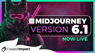 Midjourney Version 61 is now LIVE  Whats Changed [upl. by Carpet]