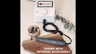 Marathon Micro Motor K35 Tool Review  BearWoodcom amp Sculptures by Randall Stoner aka Madcarver [upl. by Ellie]