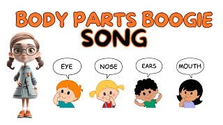 BODY PARTS SONG FOR KIDSKIDS SONGTODDLERS LEARNING VIDEOKIDS SONGDANCE SONG [upl. by Alessandra]