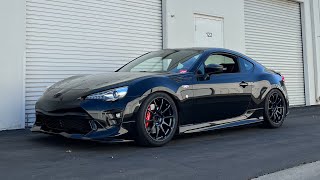 GT86 Update BRIDE seat install  New Wheels [upl. by Eilrahc]