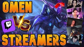 Trolling Valorant streamers for epic reactions with Omen [upl. by Corbett]