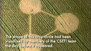 Steven Greer  CSETI  Alton Barnes England 1992 Crop Circle Formation [upl. by Bohlin437]