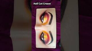 Cut crease eye makeup tutorial makeup shorts eyemakeup [upl. by Acila]