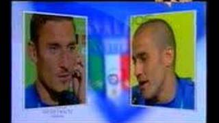 totti vs cannavaro [upl. by Darcey88]