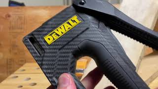 Dewalt Carbon Fiber 2in1 Stapler Review [upl. by Ammann145]