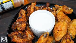 The Secret Behind CRISPY Air Fryer Chicken Wings [upl. by Ahsinned361]