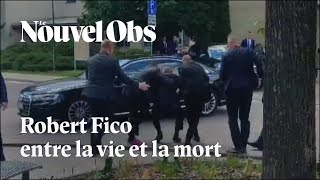 En Slovaquie le Premier ministre Robert Fico attaqué par balles [upl. by Genisia572]