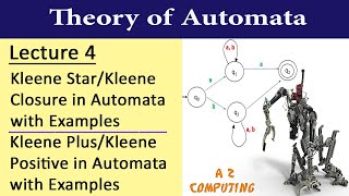 Lecture 4 kleene star closure and kleene plus in automata with examples in urdu [upl. by Eanram]