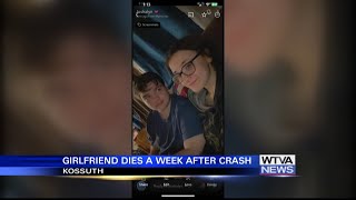 Girlfriend dies a week after crash in Kossuth [upl. by Uke442]