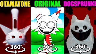 360° VR Incredibox Sprunki Otamatone vs Original vs DogSprunki [upl. by Jar351]